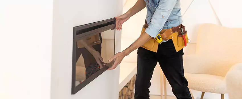 Metal Fireplace Installation in Ardmore, Oklahoma