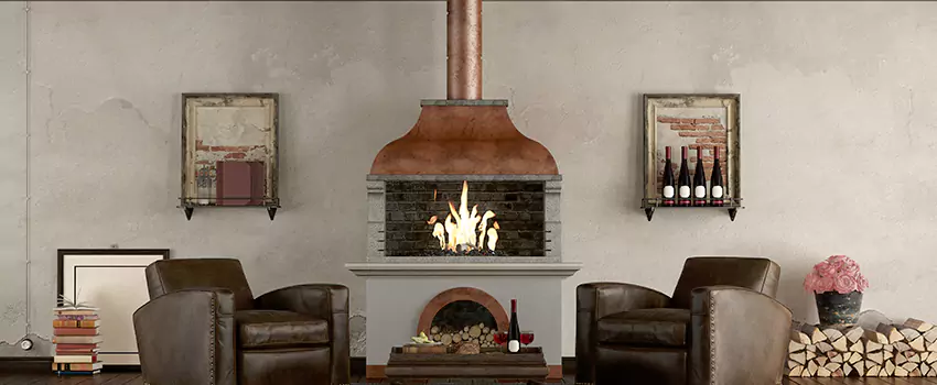 Thelin Hearth Products Providence Pellet Insert Fireplace Installation in Ardmore, OK