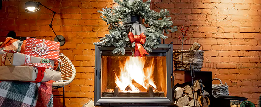 Travis Industries Linear Gas Fireplace Installation in Ardmore, Oklahoma