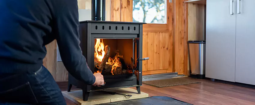 Open Hearth Wood Fireplace Installation in Ardmore, OK