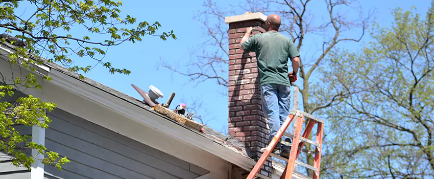 Vinyl and PVC Chimney Flashing Installation in Ardmore, OK