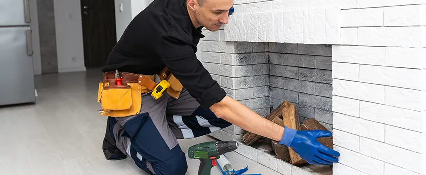 Fireplace Damaged Damper Frame Repair Services in Ardmore, Oklahoma