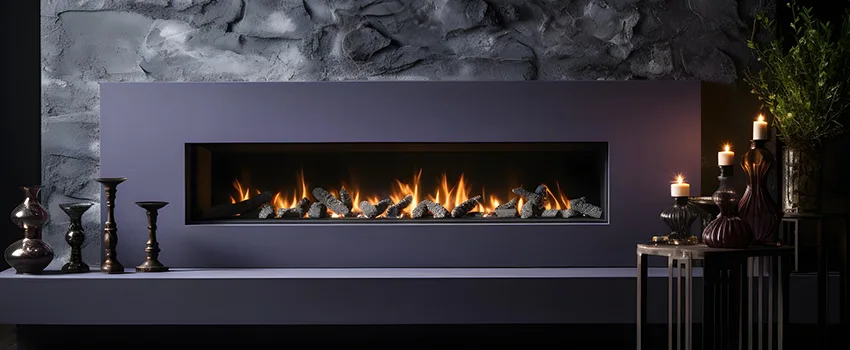Ember Bed for Ventless Gas Fireplace in Ardmore, OK