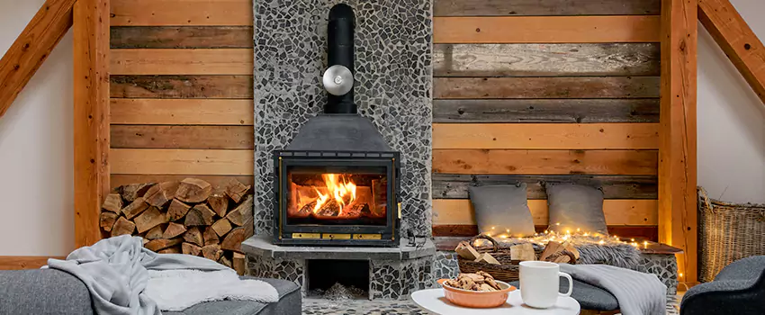 Thelin Hearth Products Direct Vent Gas Stove Fireplace Inspection in Ardmore, Oklahoma